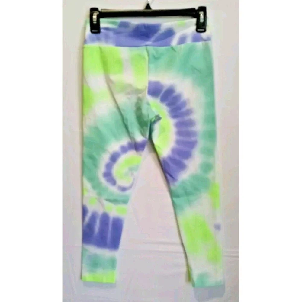 Converse Girls Leggings Light Dew New With Tags Size Large 12-13 Years Tie Dye